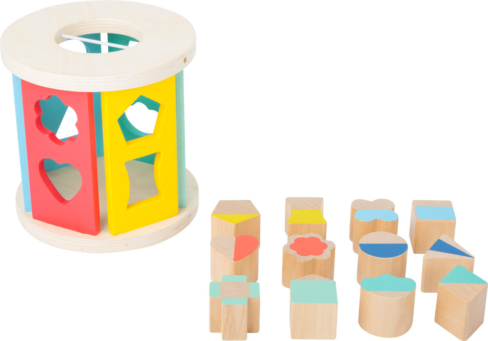 Cube à Forme "Rouleau" en bois - Legler