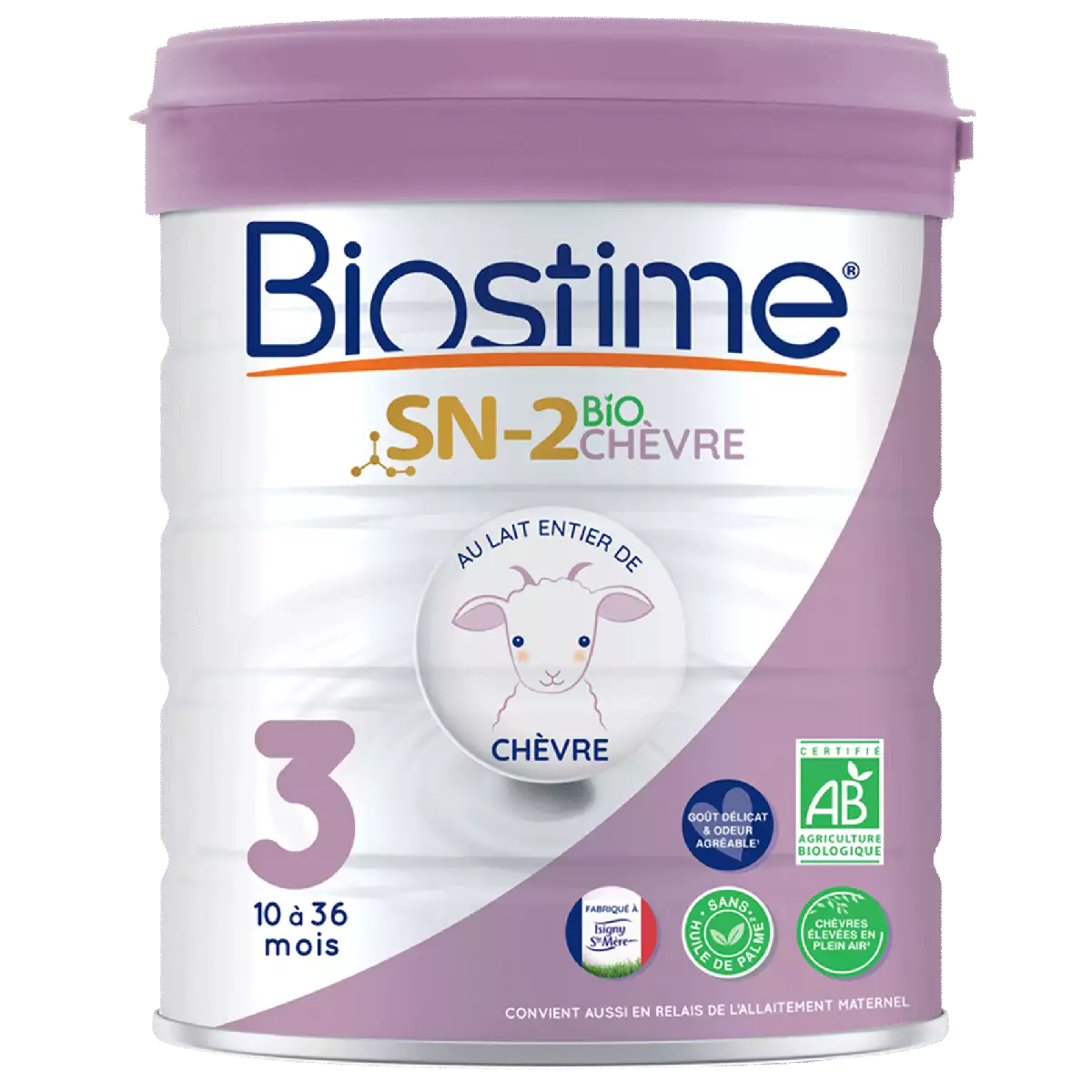 Lait infantile au lait de chèvre dès 10 mois, Biostime