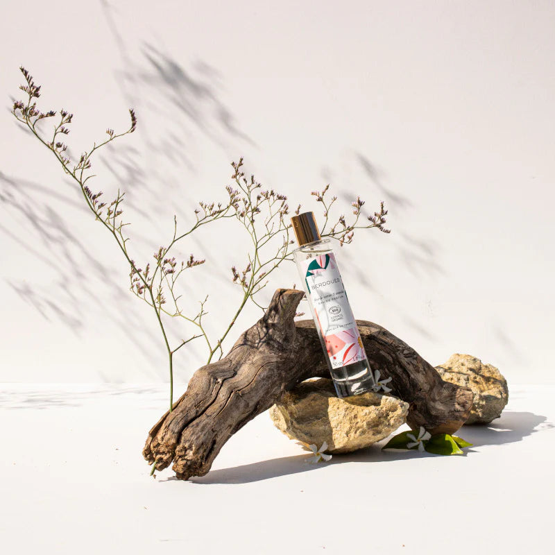 Eau de parfum bio, fleur de jasmin amandier, Berdoues