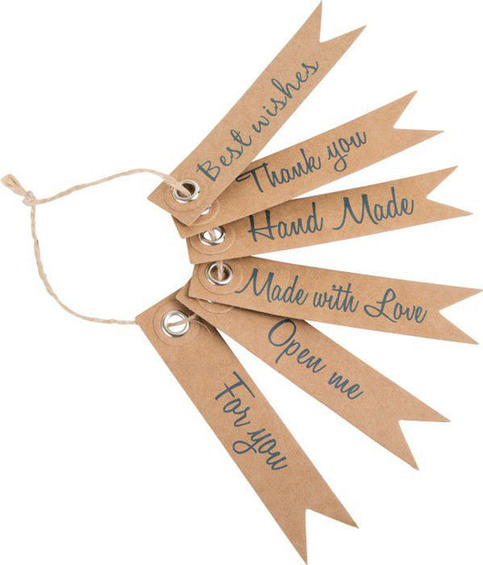 Etiquettes cadeaux avec message