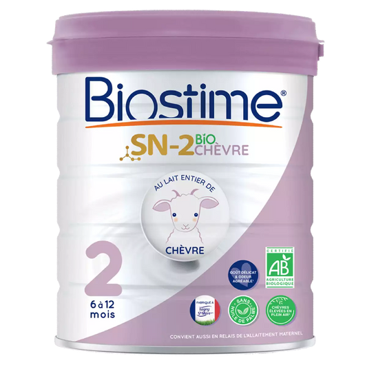 lAIT DE SUITE AU LAIT DE CH7VRE POUR ENFANT 0 0 12 MOIS, Biostime
